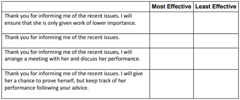 E tray exercise